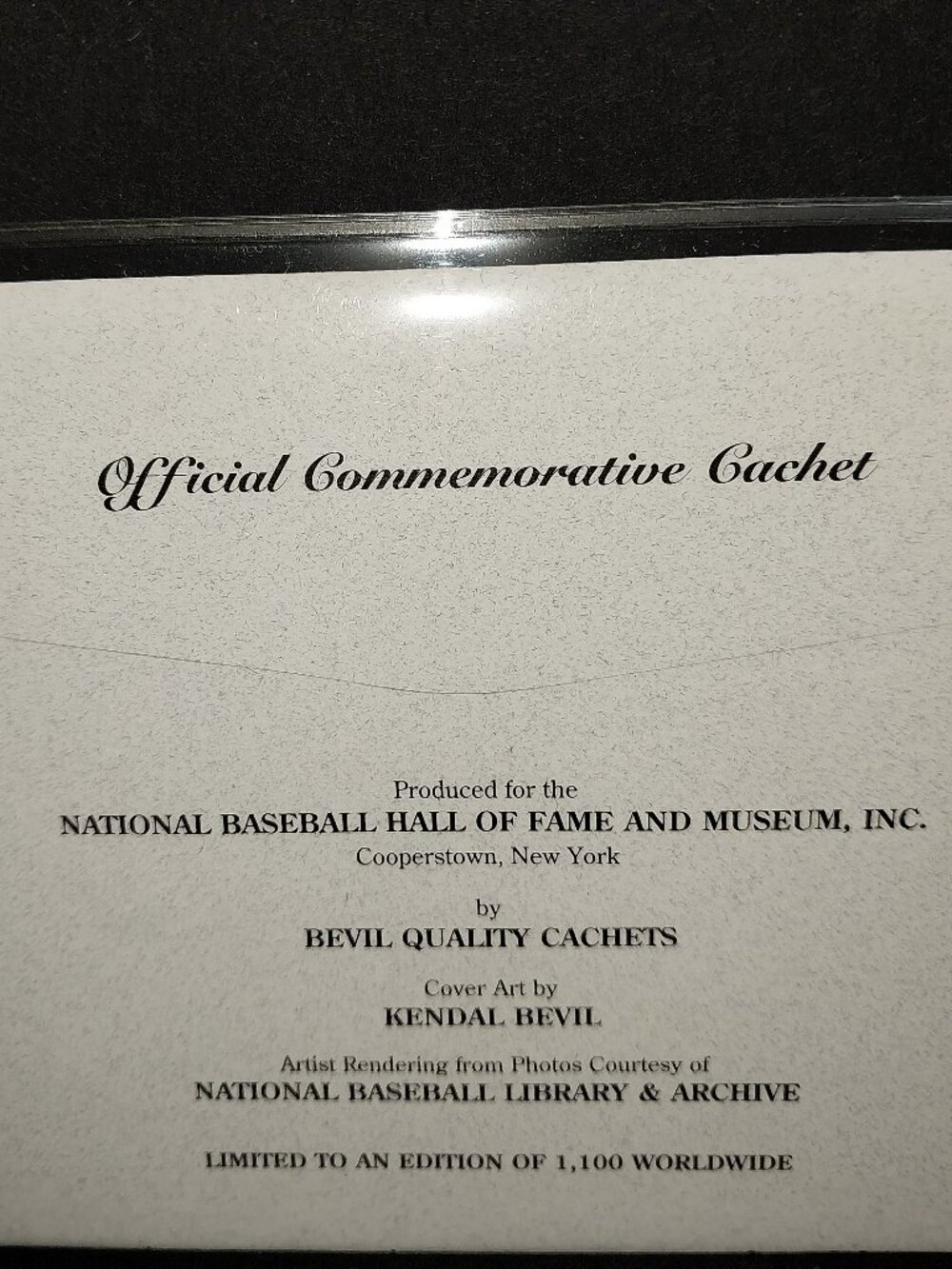 1998 Baseball HOF Induction FDC Envelope - Picture 6 of 8